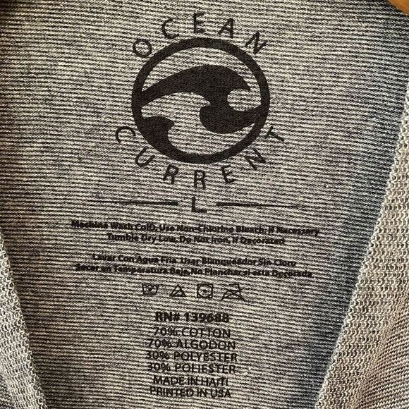 Ocean Current NWOT L Gray Graphic Gamer For Life Short Sleeve T-Shirt - Picture 4 of 6